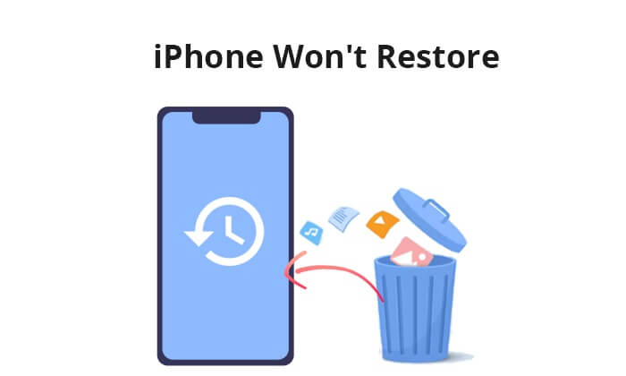 iphone won't restore