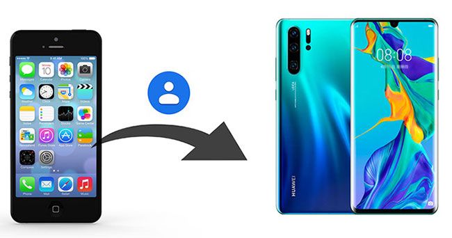 how to transfer contacts from iphone to huawei