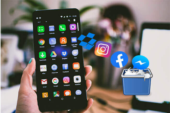 how to uninstall apps on android phone from computer