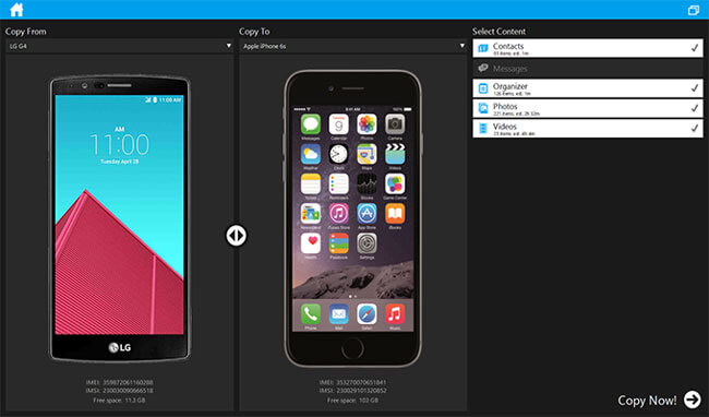 iphone to android transfer software - mobiledit