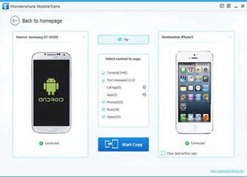 iphone to android transfer software - iphone to android transfer