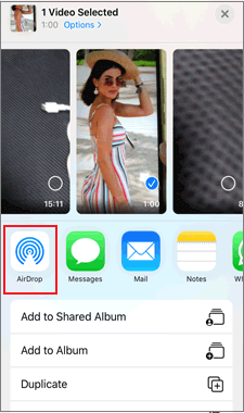 how to transfer videos from iphone to mac with airdrop