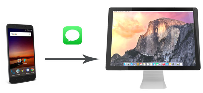 how to transfer messages from android to mac