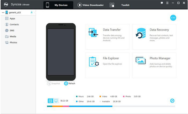 titanium backup alternative - syncdroid