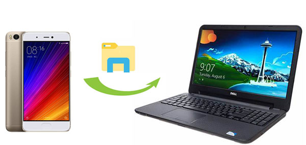 transfer files from xiaomi to pc with or without usb