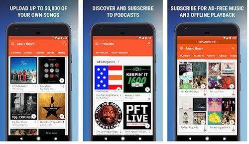 best music manager for android - google play music