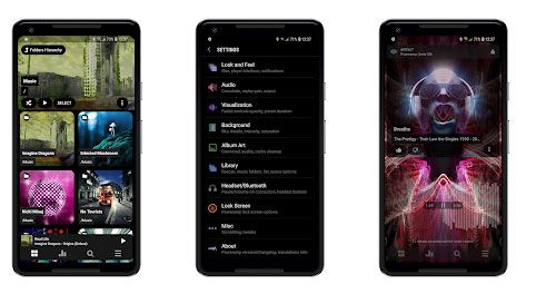 best music manager for android - poweramp