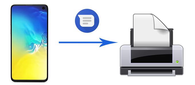 how to print text messages from samsung