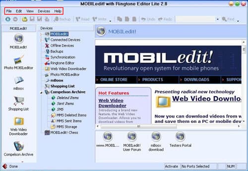 samsung device manager - mobiledit