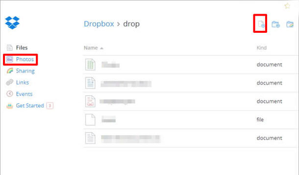 how to transfer photos from mac to ipad via dropbox