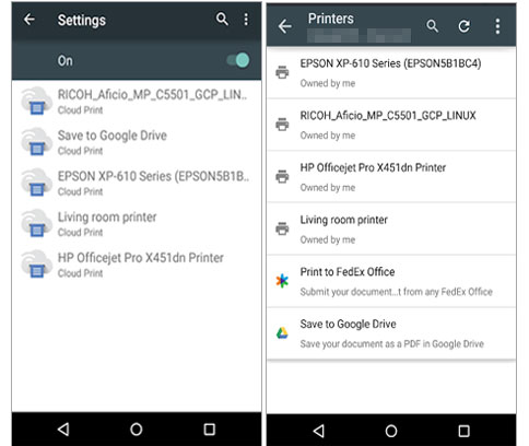 how to print text messages from lg phone via cloud print