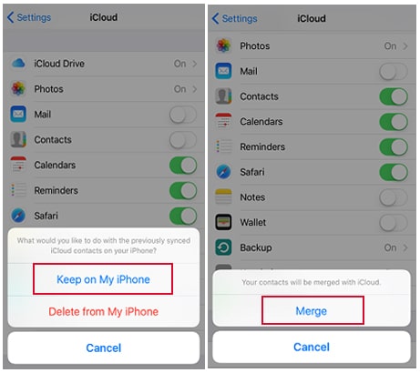 retrieve deleted phone numbers via contact sync