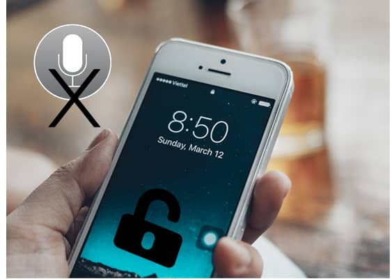 how to unlock iphone without siri