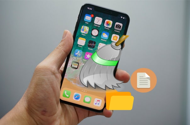 how to delete documents and data on iphone