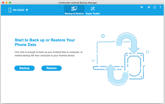 android backup and restore on mac