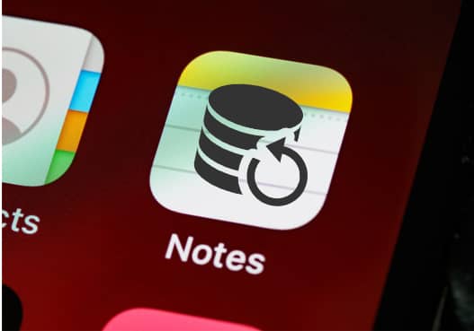 how to back up notes on iphone