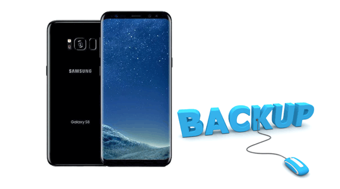 how to back up galaxy s8