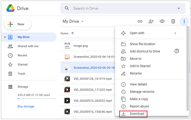 retrieve permanently deleted photos from samsung via google drive