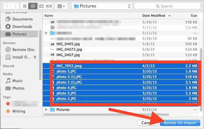 how to transfer photos from iphone to laptop with photos app for mac