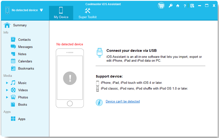 connect your device to pc via usb