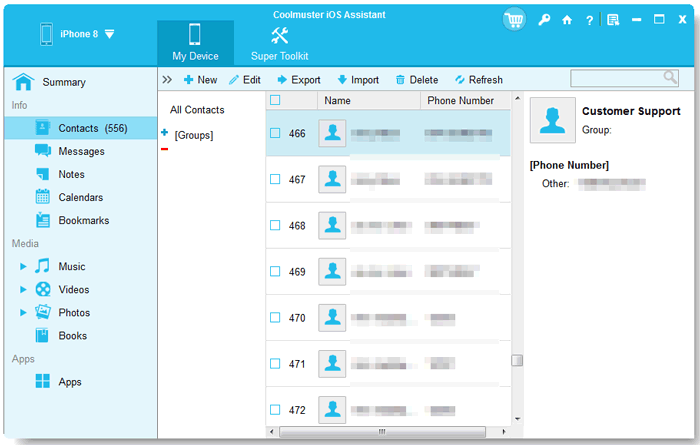 download iphone contacts to computer