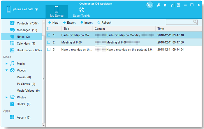 iNotes - Sync Notes With iOS