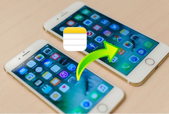how to transfer notes from iphone to iphone