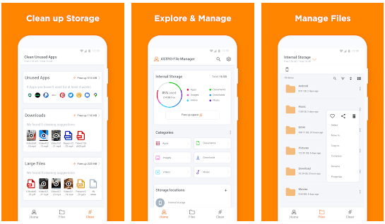 astro file manager