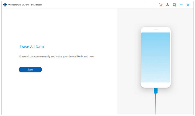 android data eraser software - dr.fone data eraser