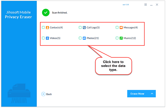 android data eraser software- jihosoft mobile privacy eraser