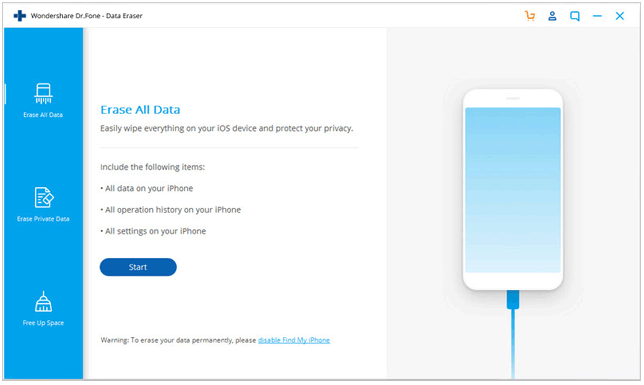 dr.fone iphone data eraser