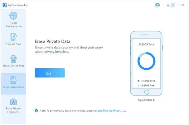 imyfone mate pro data eraser