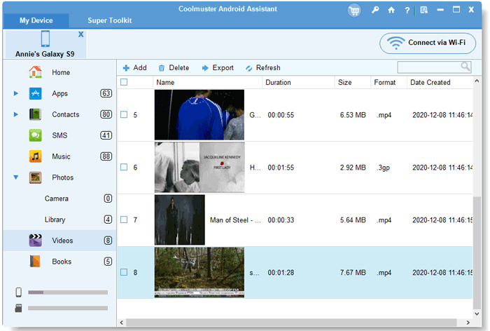 manage videos on android manage videos on android