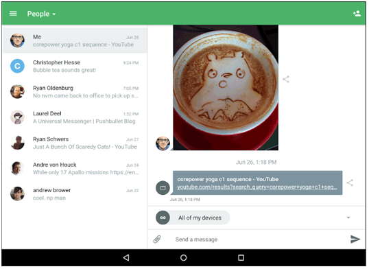 airdroid の代替品 - Pushbullet pc to mobile transfer app - pushbullet