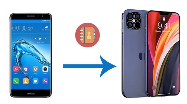 transfer contacts from huawei to iphone