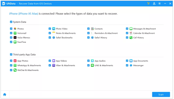 ipad data recovery software - ultdata