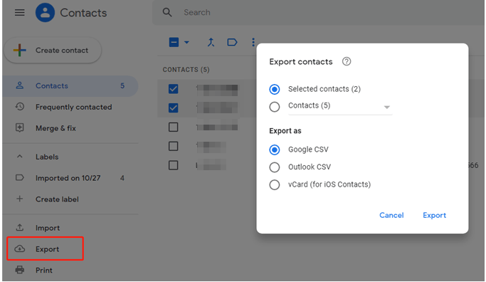 överför sim-kortdata till datorn