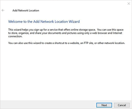 add network location on pc to transfer data from xiaomi to samsung