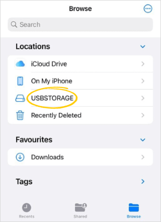 how to transfer photos from iphone to external hard drive directly