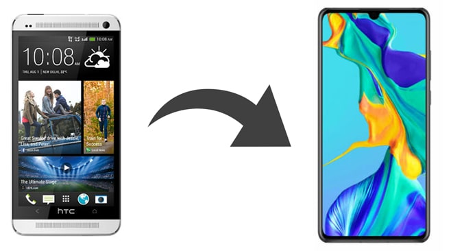 transfer data from htc to huawei