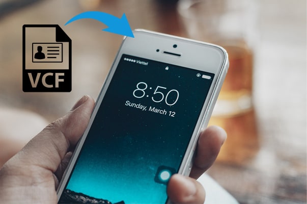 import vcf to iphone