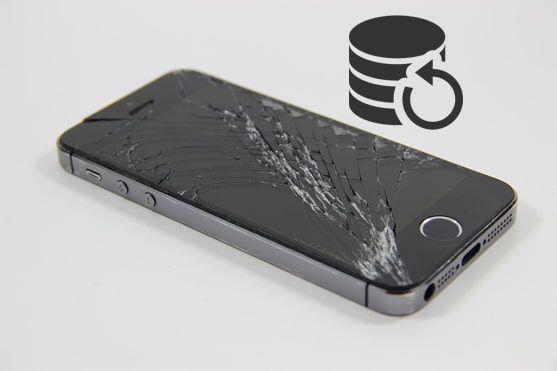 how to backup iphone with broken screen
