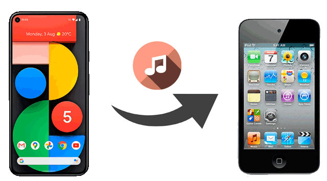 transfer music from android to ipod