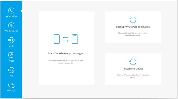 transfer whatsapp data to your device without icloud