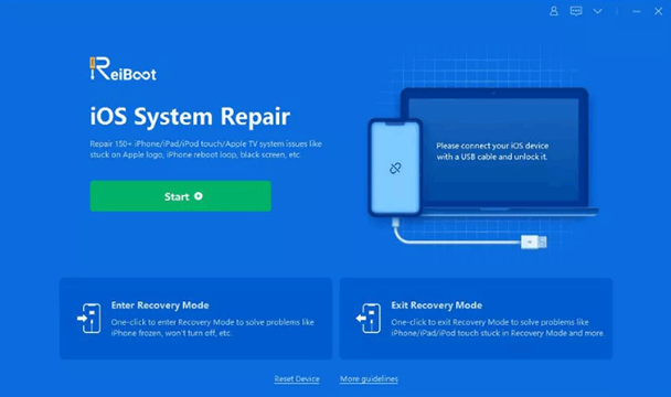 iphone repair software - reiboot