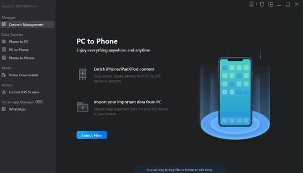 iphone transfer software - easeus