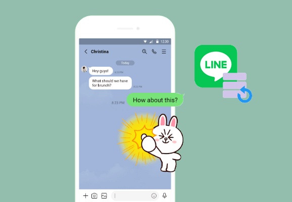 how to backup line chat