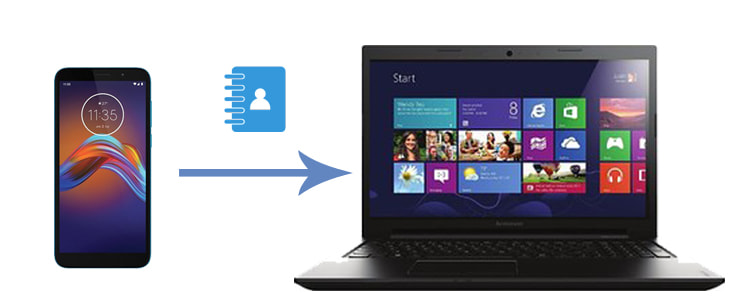 transfer contacts from motorola phone to computer