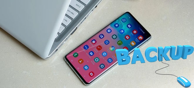 how to backup galaxy s10