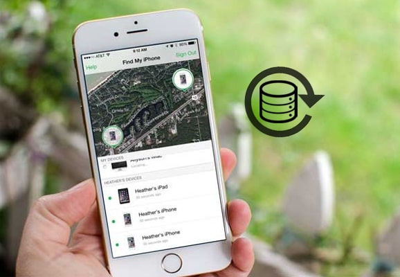 how to recover data from lost iphone